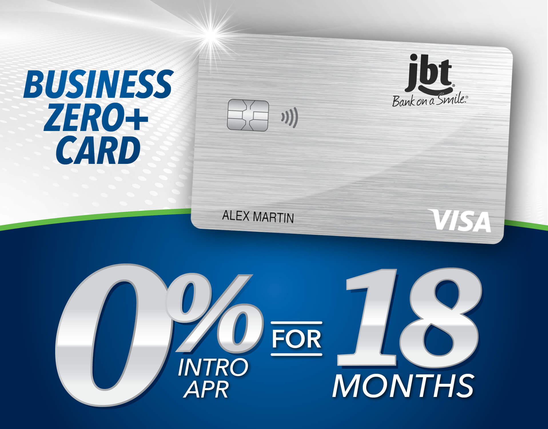 New Visa® Business Zero+… <br> 0% Intro APR is Just the Beginning!